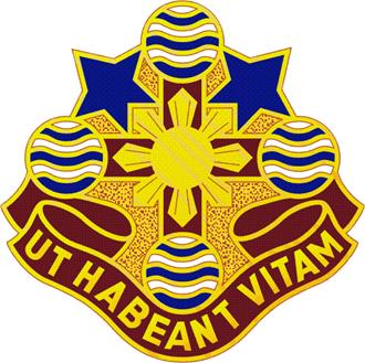 Coat of arms (crest) of the 309th Combat Support Hospital, US Army