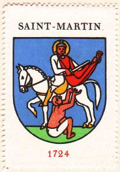Wappen von/Blason de Saint-Martin (Wallis)