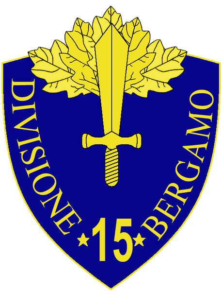 File:15th Infantry Division Bergamo, Italian Army.png