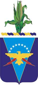 Arms of 376th Aviation Regiment, Nebraska Army National Guard
