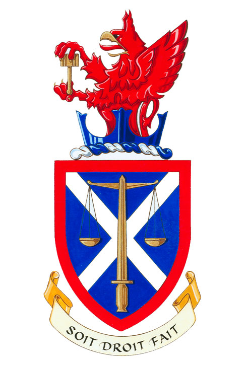 Coat of arms (crest) of Queens University - Faculty of Law
