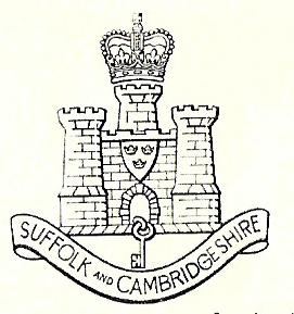 Coat of arms (crest) of the The Suffolk and Cambridgeshire Regiment, British Army