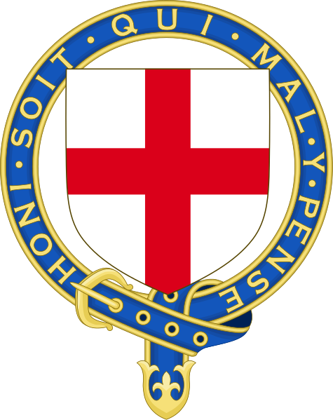 Coat of arms (crest) of Most Noble Order of the Garter