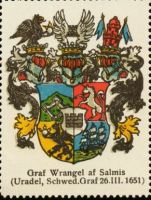 Wappen Graf Wrangel af Salmis