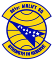 301st Airlift Squadron, US Air Force.png