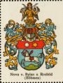 Wappen Nova von Bylan und Rosfeld nr. 3020 Nova von Bylan und Rosfeld