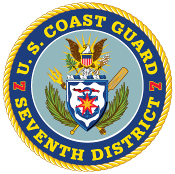 Coat of arms (crest) of the US Coast Guard 7th District