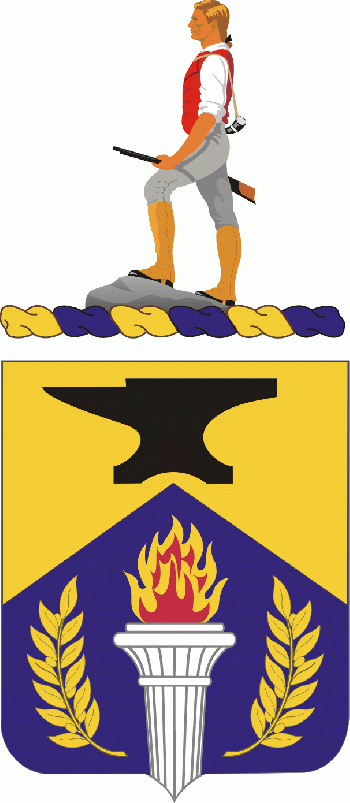 Coat of arms (crest) of 412th Civil Affairs Battalion, US Army