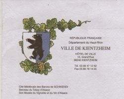 Blason de Kientzheim/Arms (crest) of Kientzheim