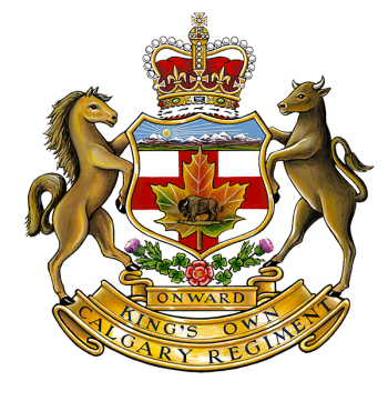 Coat of arms (crest) of the The King's Own Calgary Regiment (RCAC), Canadian Army