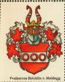 Wappen Freiherren Reichlin von Meldegg nr. 2041 Freiherren Reichlin von Meldegg