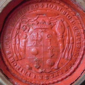 Seal of Johann Sigmund von Kuenburg