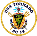 Coastal Patrol Ship USS Tornado (PC-14).png