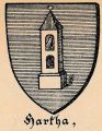 Wappen von Hartha/ Arms of Hartha