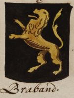 Wapen van Noord-Brabant/Arms (crest) of Noord-Brabant