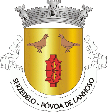 Brasão de Serzedelo (Póvoa de Lanhoso)/Arms (crest) of Serzedelo (Póvoa de Lanhoso)