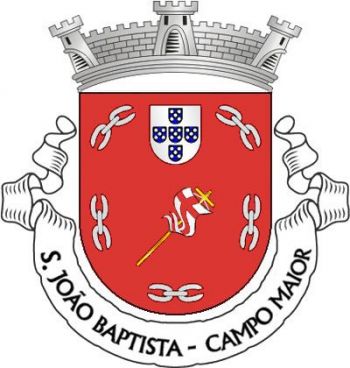 Brasão de São João Baptista (Campo Maior)/Arms (crest) of São João Baptista (Campo Maior)