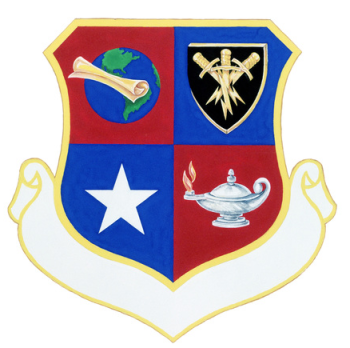 Coat of arms (crest) of the 3495th Technical Training Group, US Air Force