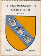 Blason de Conches-en-Ouche/Arms of Conches-en-Ouche