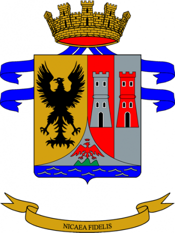 Arms of 1st Cavalry Regiment Nizza Cavalleria, Italian Army