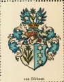 Wappen von Dirksen nr. 2345 von Dirksen