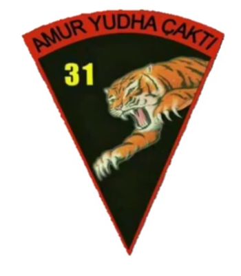 Coat of arms (crest) of the 31st Assault Squadron, Indonesian Army