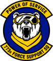 773rd Force Support Squadron, US Air Force.png