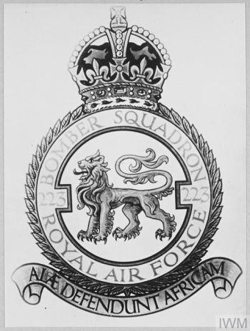 Coat of arms (crest) of the No 223 Bomber Squadron, Royal Air Force