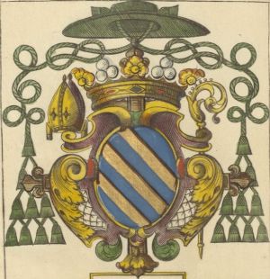 Arms (crest) of Jean Mathias Barthélemy de Gramont de Lanta
