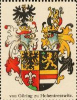 Wappen von Göring zu Hohentresswitz