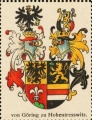 Wappen von Göring zu Hohentresswitz nr. 1633 von Göring zu Hohentresswitz