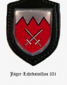Jaeger Battalion 351, German Army.png
