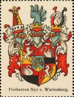 Wappen Freiherren Nyz von Wartenberg