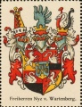 Wappen Freiherren Nyz von Wartenberg nr. 1643 Freiherren Nyz von Wartenberg