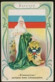 Arms, Flags and Types of Nations trade card Diamantine Russland