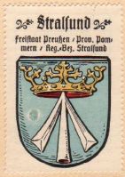 Wappen von Stralsund/Arms (crest) of Stralsund