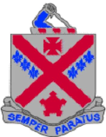 Coat of arms (crest) of 101st Infantry Regiment, Massachusetts Army National Guard