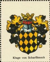 Wappen Kluge von Scharffeneck