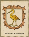 Arms of Herrschaft Kranichfeld