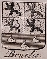 Wapen van Bruelis/Arms (crest) of Bruelis