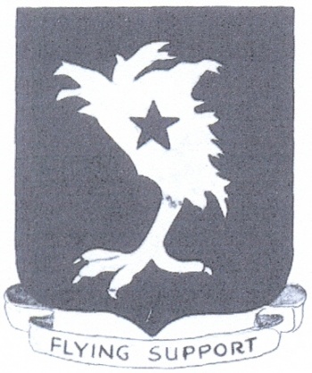 Coat of arms (crest) of the 64th Troop Carrier Group, USAAF