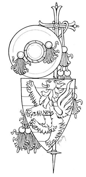 Arms of Guillaume de Chanac