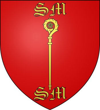 Arms (crest) of Abbey of Saint Martin d'Épernay