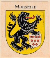 Wappen von Monschau/Arms (crest) of Monschau