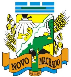 Brasão de Novo Machado/Arms (crest) of Novo Machado