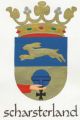 Wapen van Scharsterland/Arms (crest) of Scharsterland