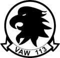 Carrier Airborne Early Warning Squadron (VAW) - 113 Black Eagles, US Navy.png