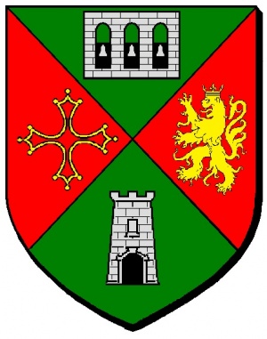 Blason de Mauzens-et-Miremont/Coat of arms (crest) of {{PAGENAME