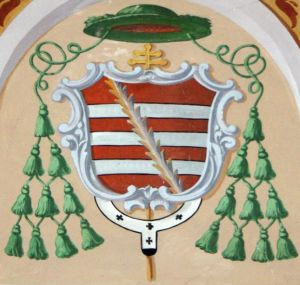 Arms of Giacomo Carafa (Archbishop of Rossano)