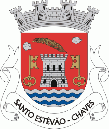 Brasão de Santo Estêvão (Chaves)/Arms (crest) of Santo Estêvão (Chaves)